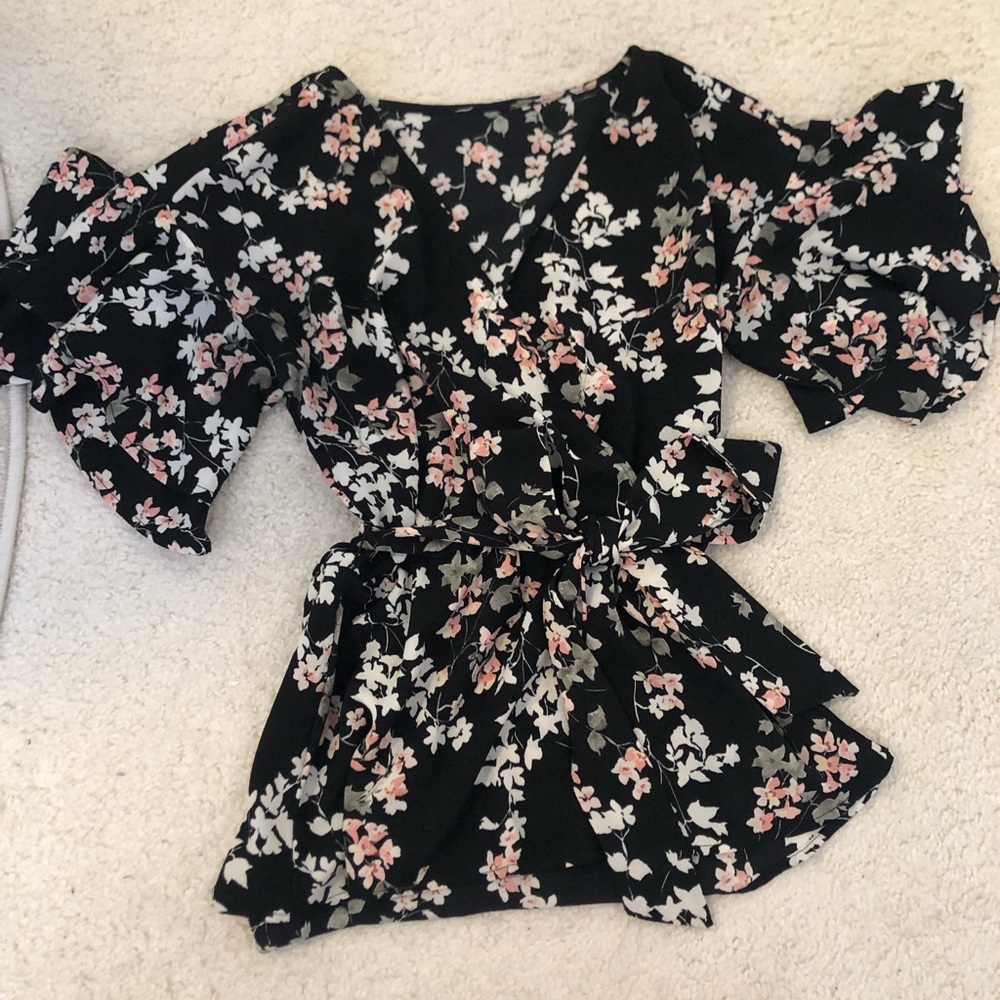 Floral blouse